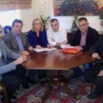 Συνάντηση για υπογραφή έργου ΔΕΥΑΠ